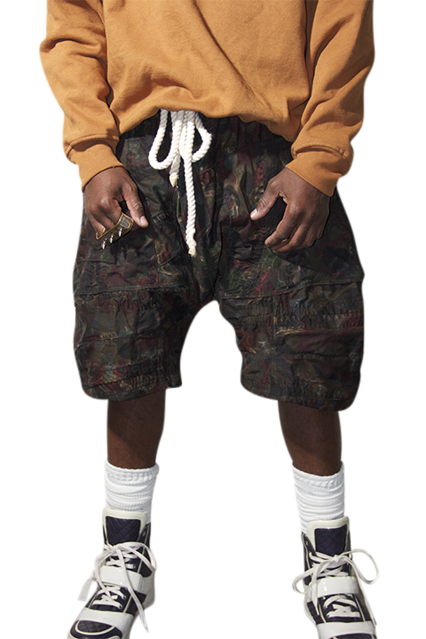 Vintage patchwork "Cap Cargo Short V2"