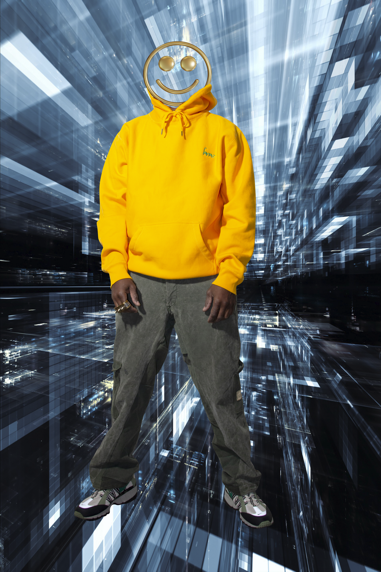 HVNS Embroidered Logo Hoodie