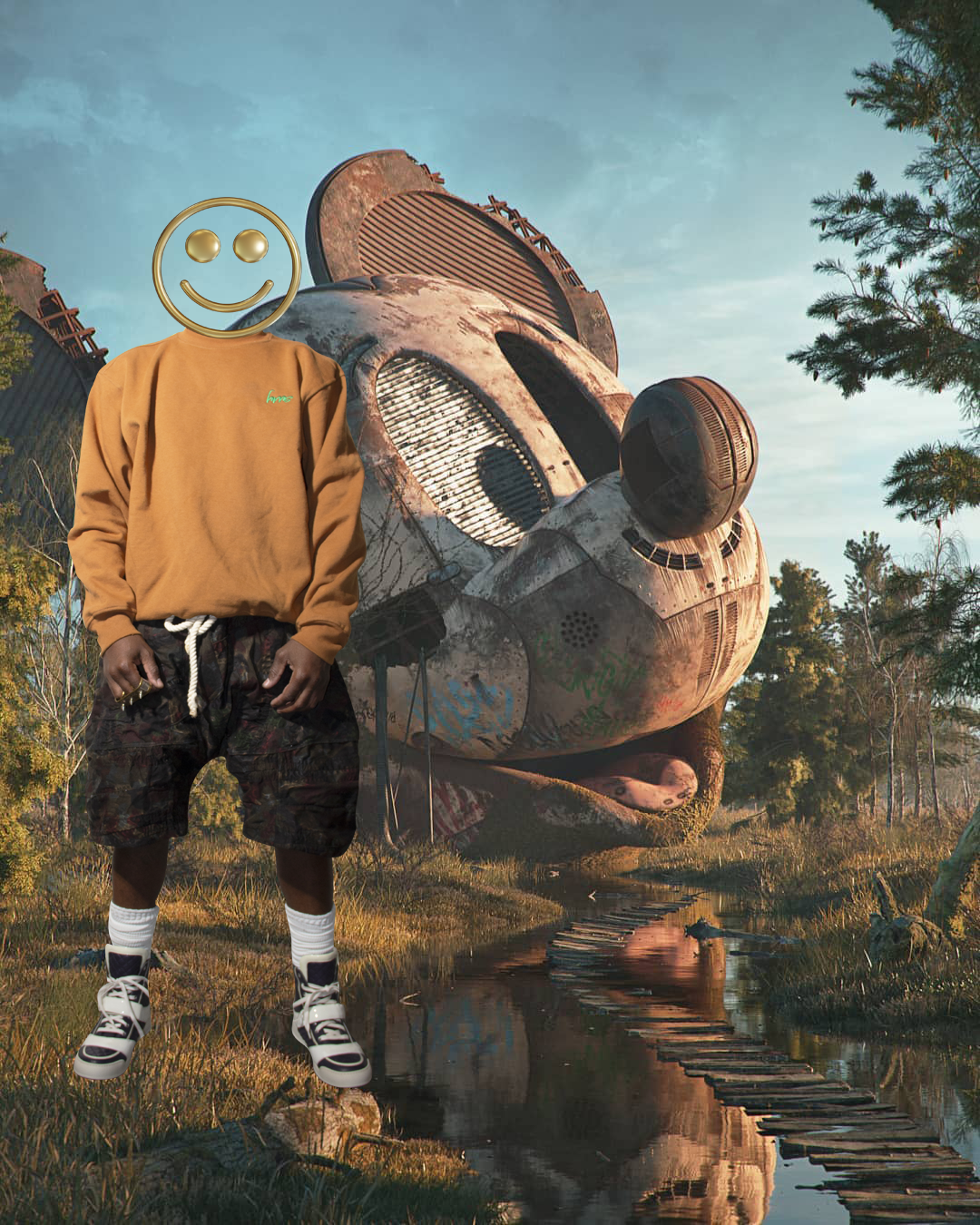 HVNS Embroidered Sweatshirt