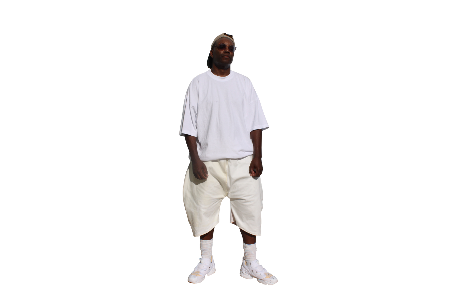 BAD SPORT Denim Bowlegged short