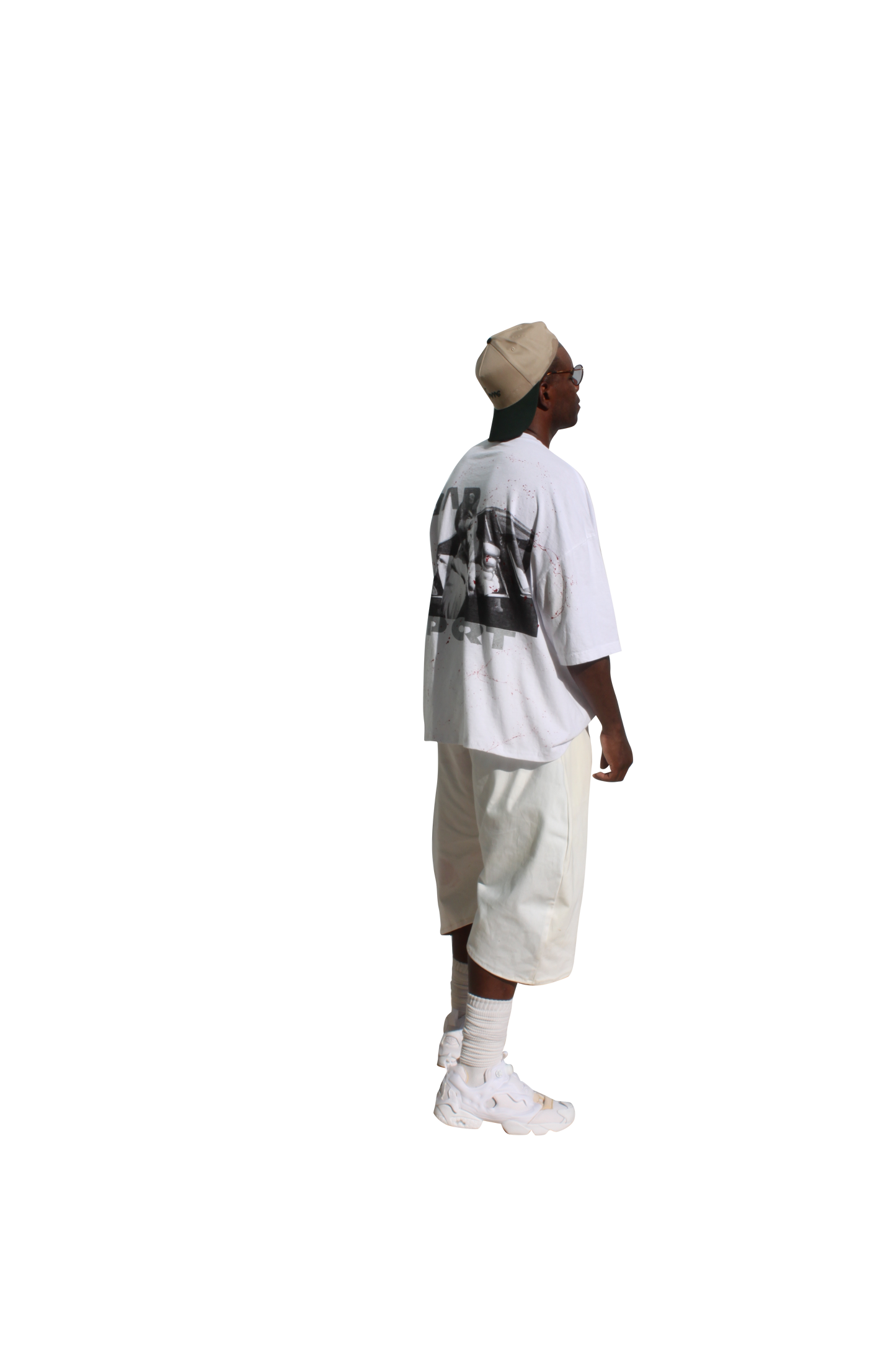 BAD SPORT Denim Bowlegged short