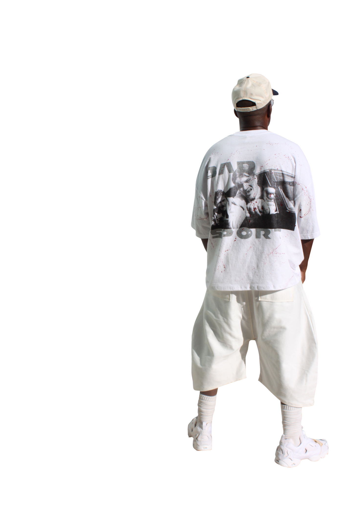 BAD SPORT Denim Bowlegged short