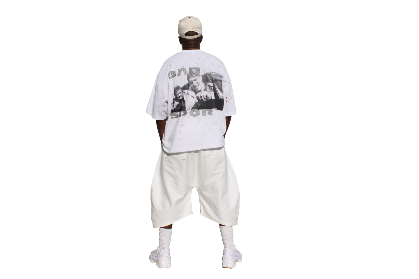 BAD SPORT Denim Bowlegged short