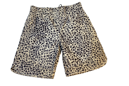 Snow Leopard Print Boxing Short