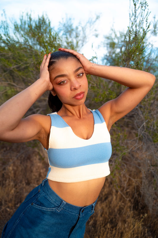 CAROLINA RIB KNIT TANK