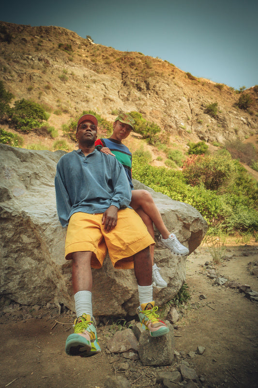 VINTAGE LONG SLEEVE SHIRTS; PAINT DAB CAPS; HVY SHORT