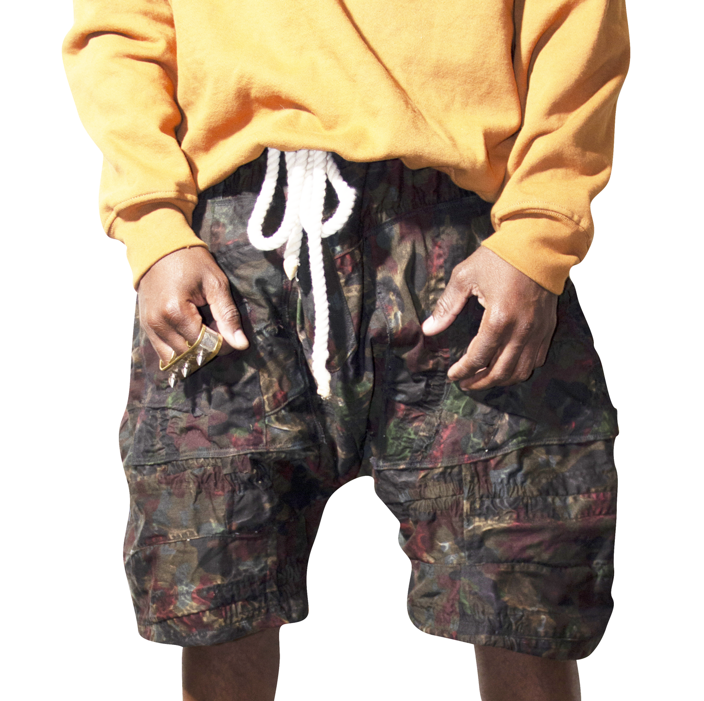 Vintage patchwork "Cap Cargo Short V2"