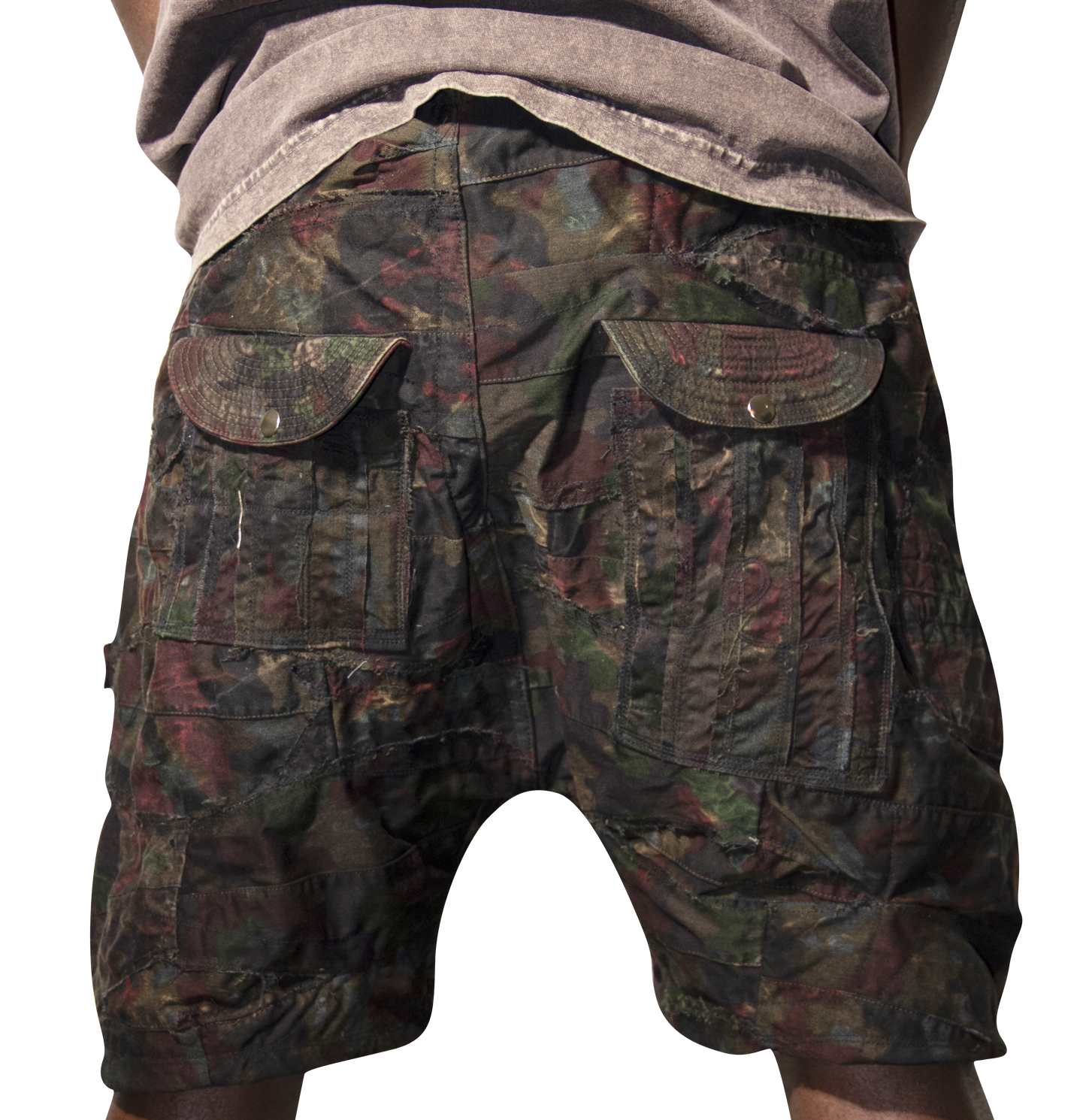 Vintage patchwork "Cap Cargo Short V2"