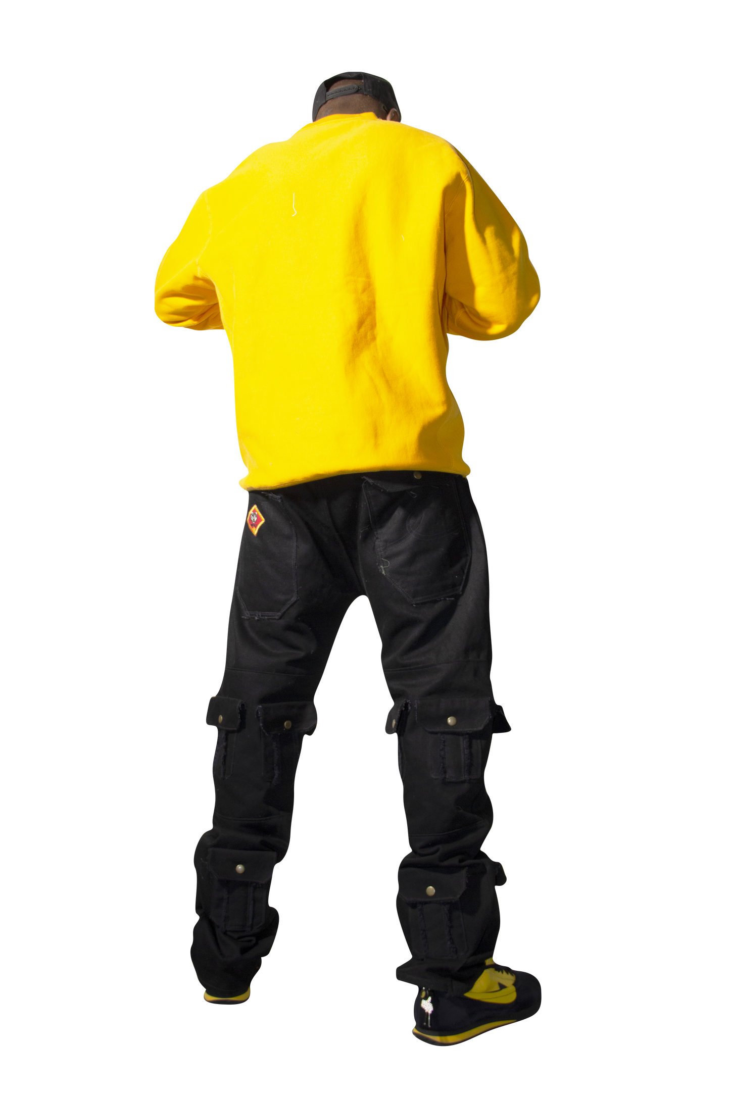 Black WOLF Multi Pocket Denim