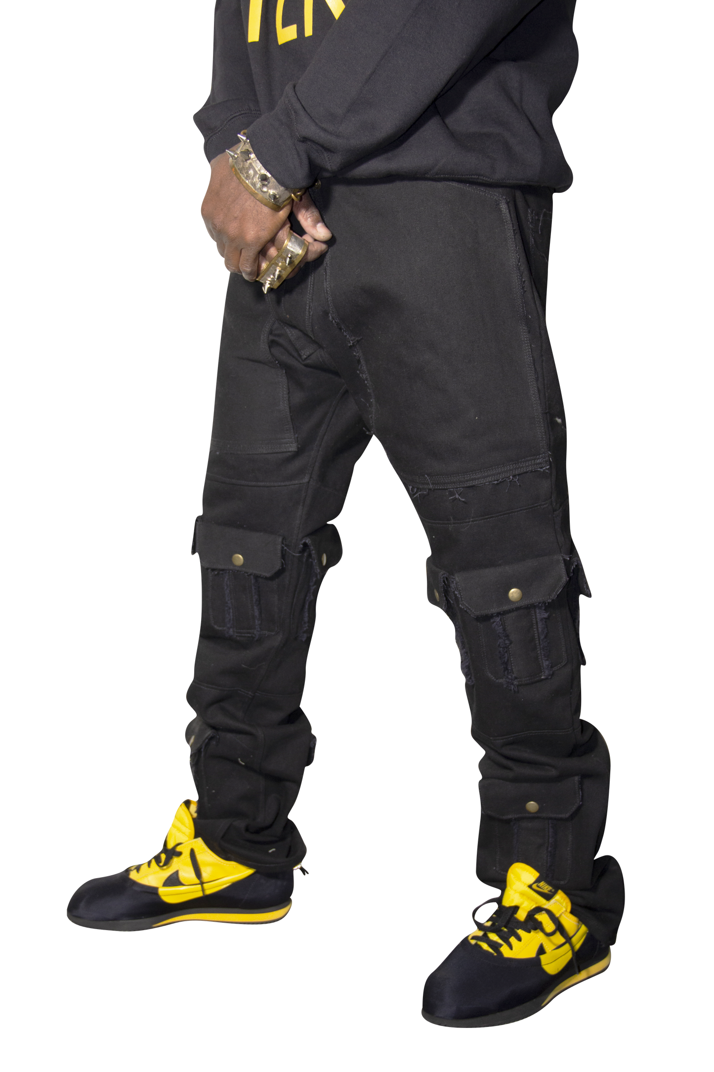 Black WOLF Multi Pocket Denim