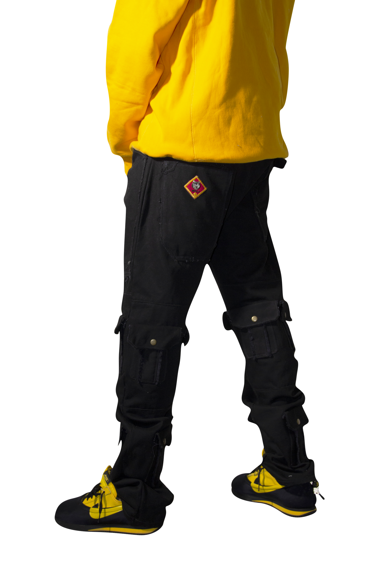 Black WOLF Multi Pocket Denim