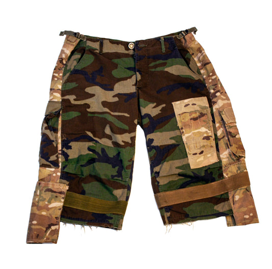 Vintage Combo Camo Short Woodland