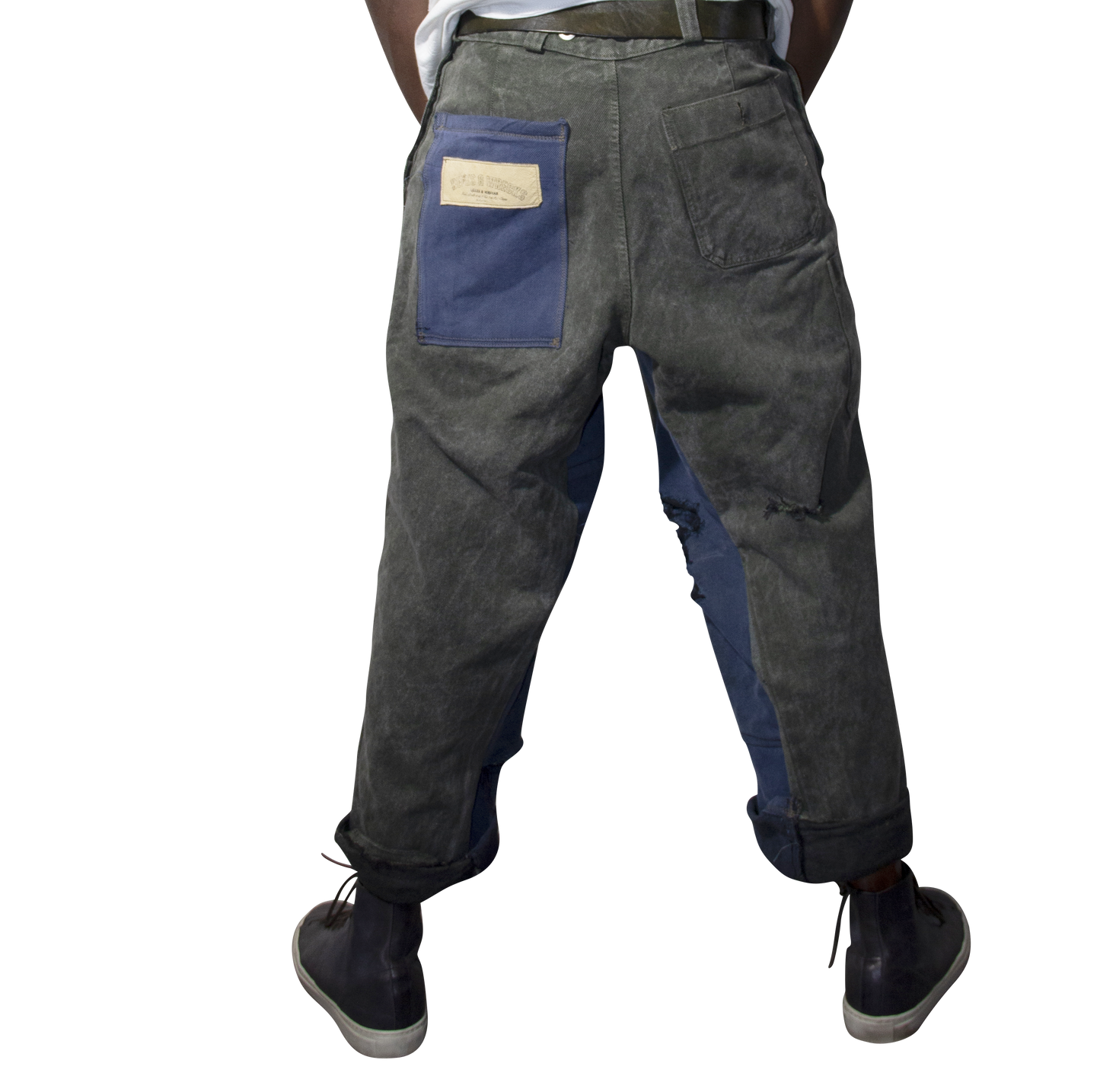 Contrast Vintage Denim Work pant