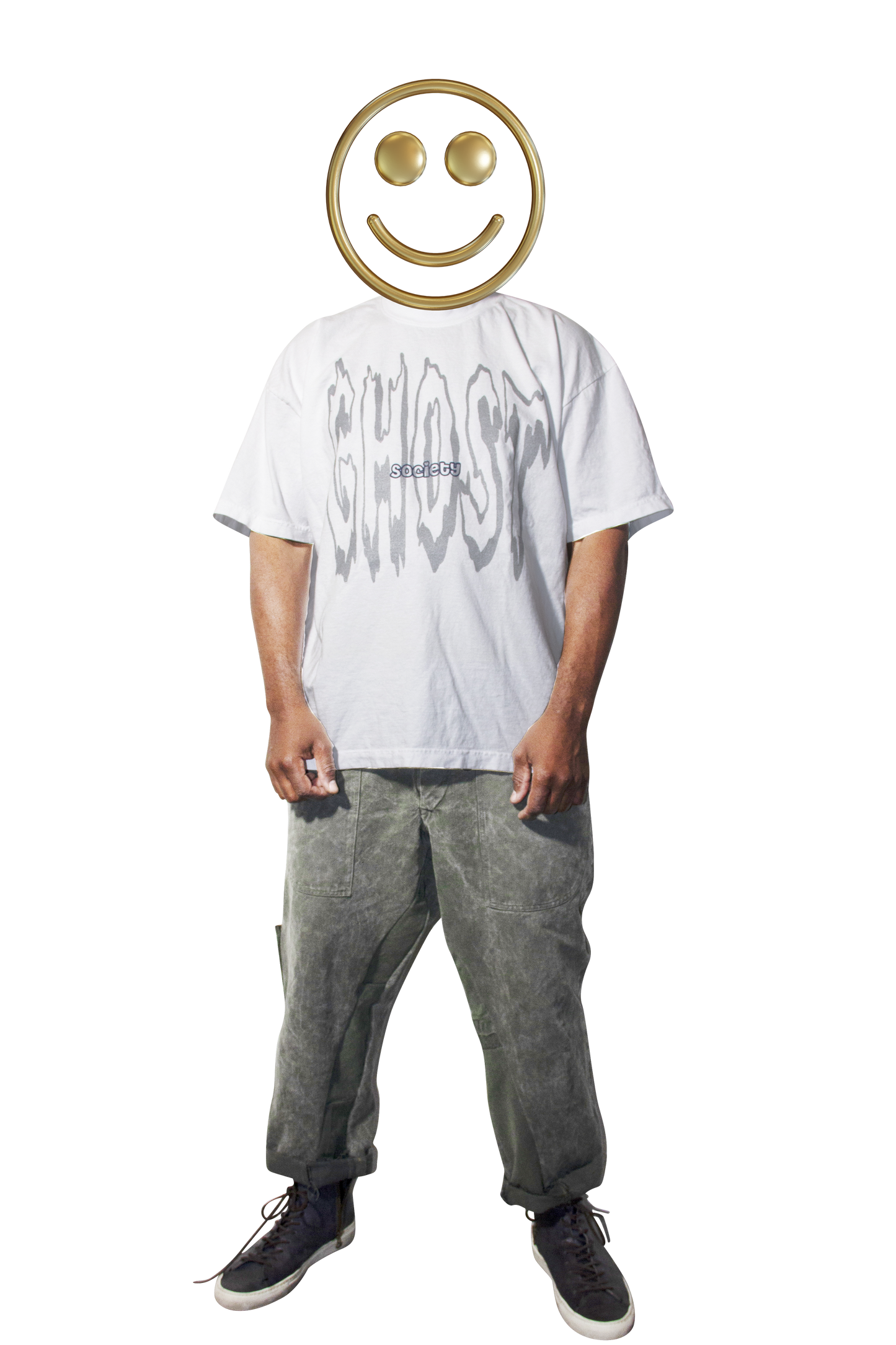 Distressed Cargo Denim