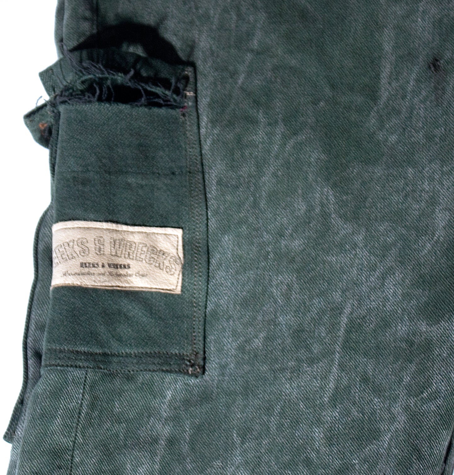 Vintage Work Denim Emerald Wash