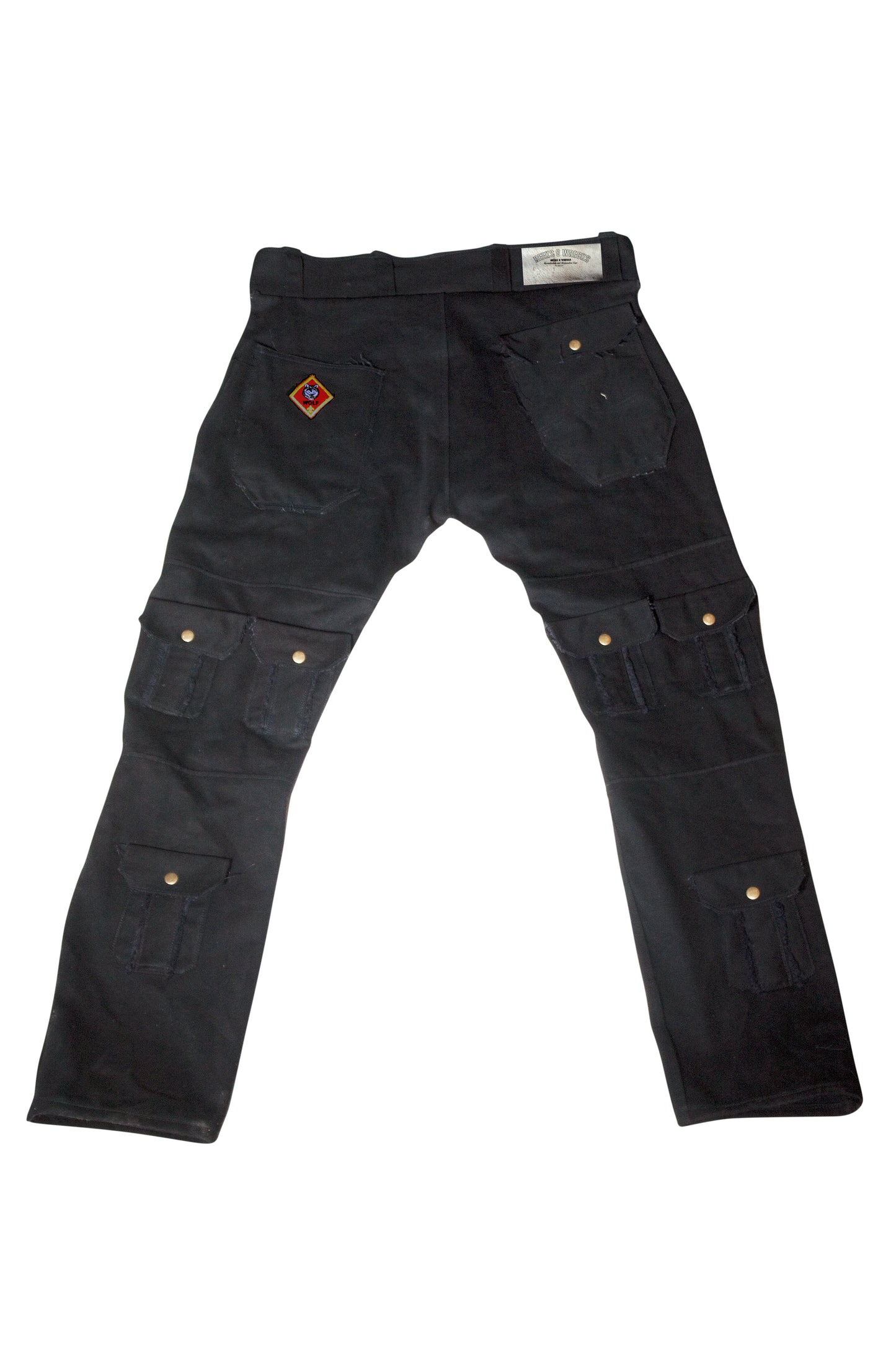 Black WOLF Multi Pocket Denim