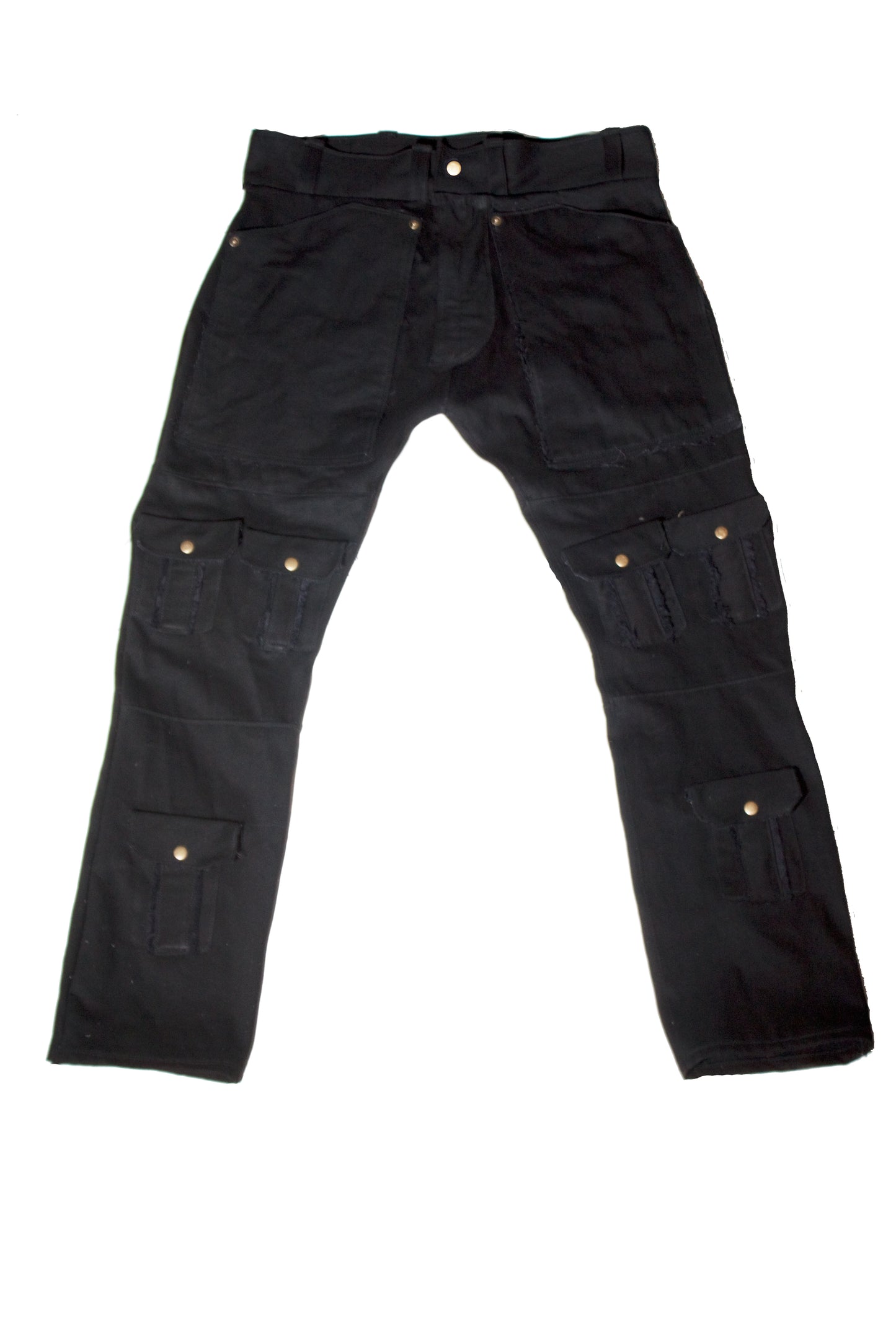 Black WOLF Multi Pocket Denim