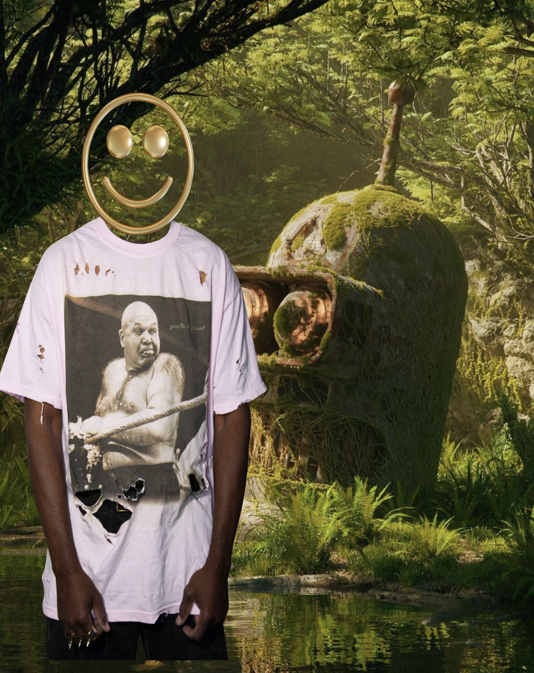 Wrecked Profitir du Present Tee
