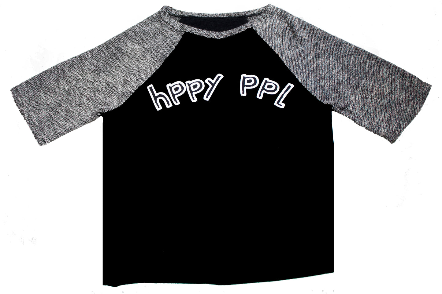 HPPY PPL Cropped Raglan