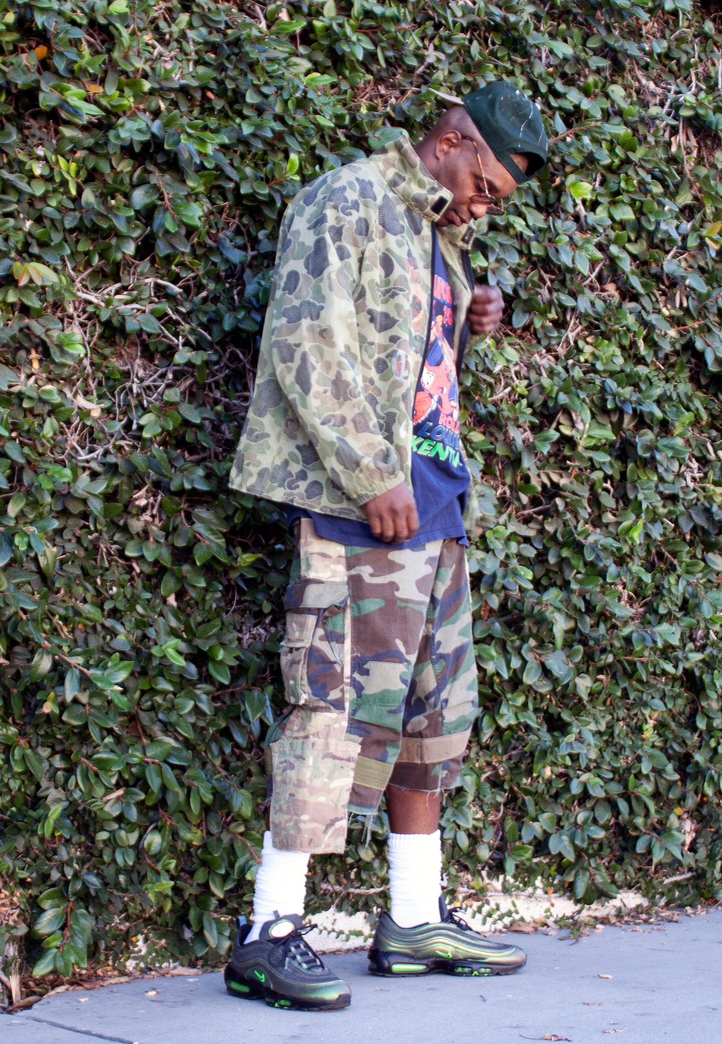 Vintage Combo Camo Short Woodland