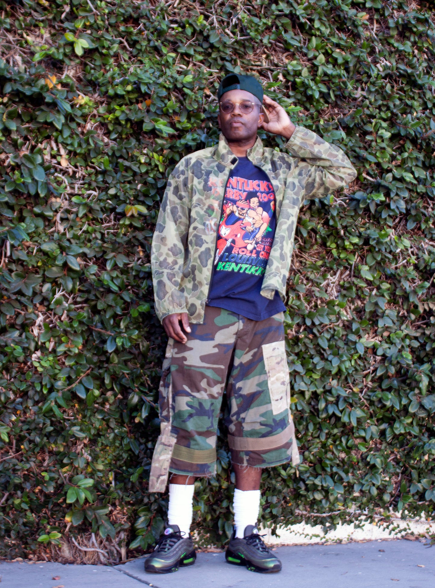 Vintage Combo Camo Short Woodland
