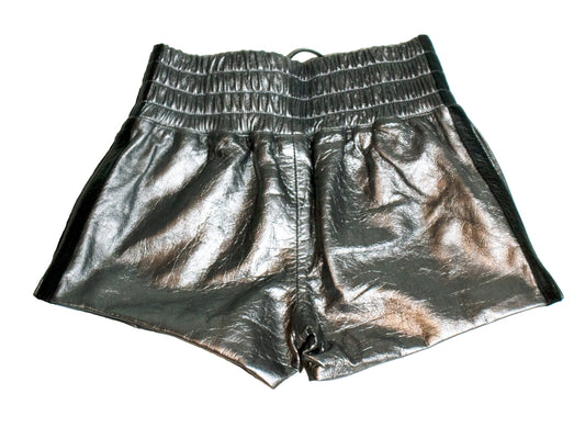 Short Leather Boxing Short