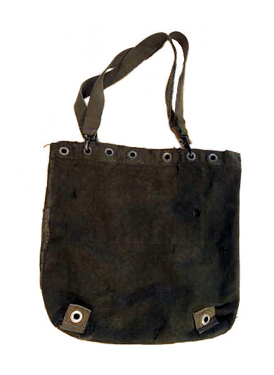 Black Vintage Denim Shoulder Bag